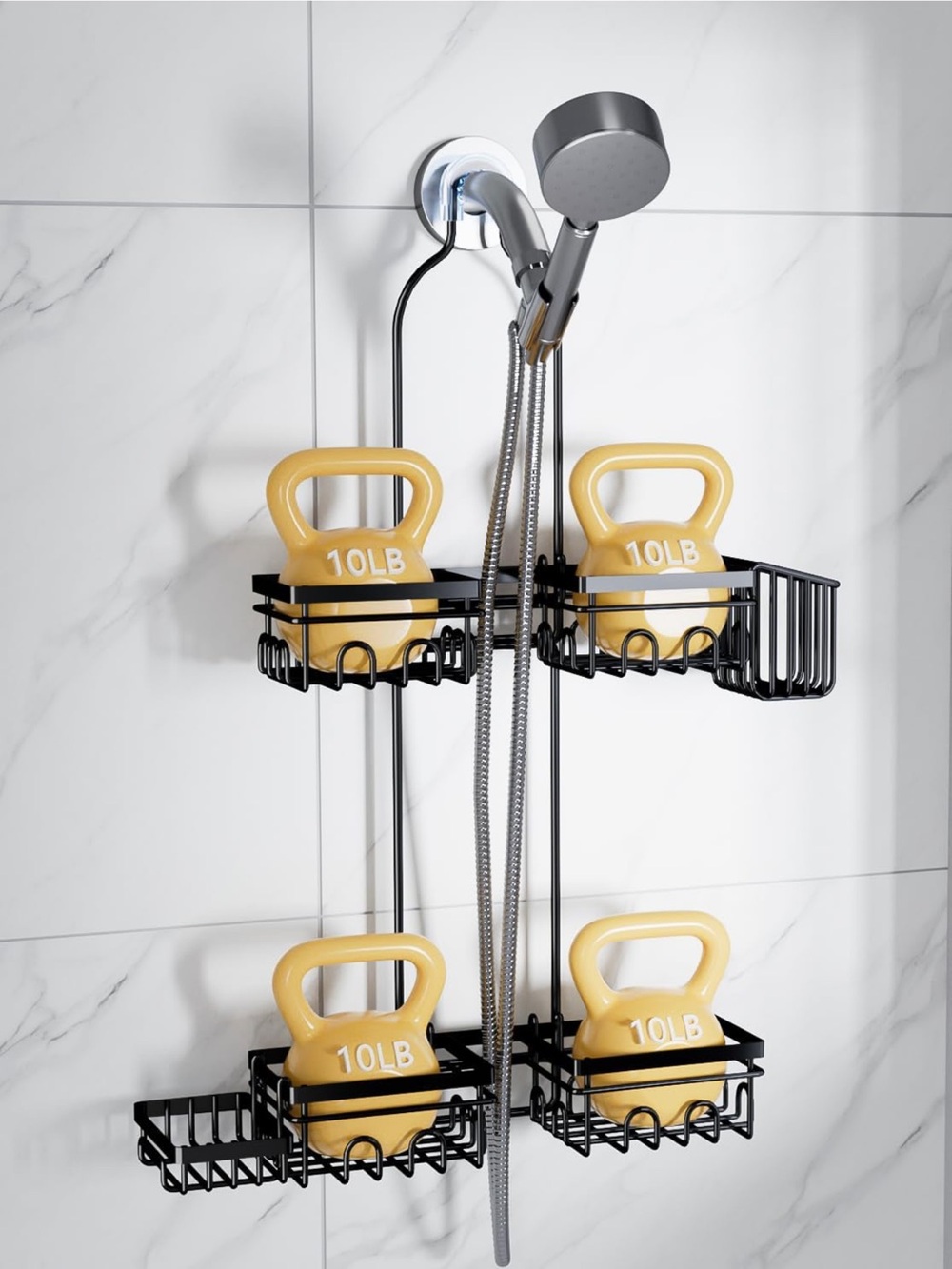 NIB KEGII Shower Caddy Hanging for Handheld Showerheads